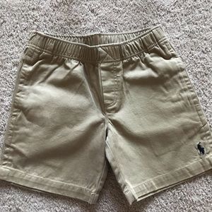 Polo tan shorts size 4 / 4T